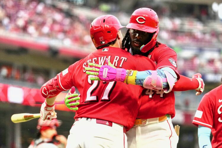 Season first: Four homers in one inning for Reds